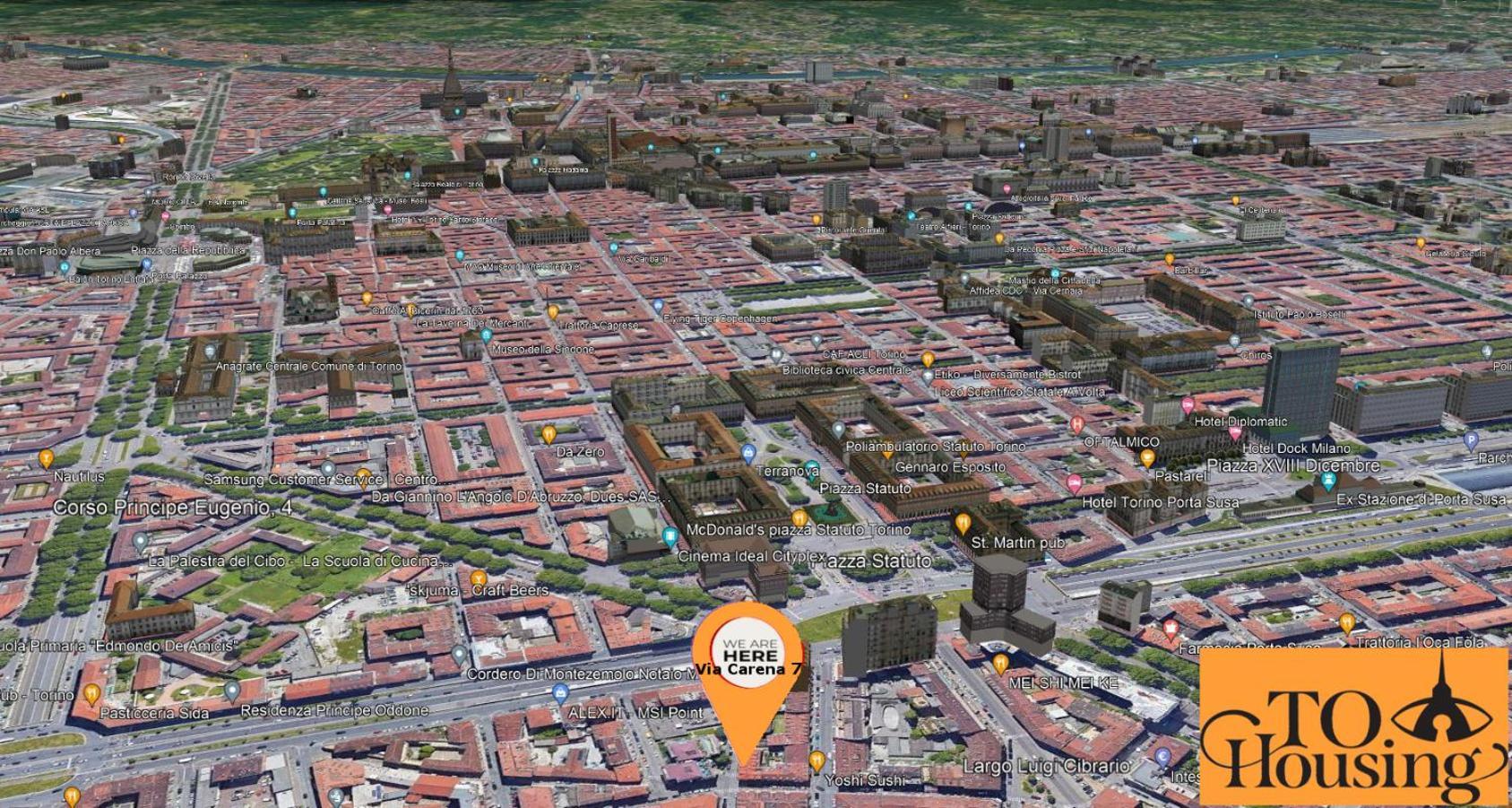 To-Housing3, Luce E Relax Al Centro Di Torino Daire Dış mekan fotoğraf